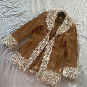 Giacca Size M Carmel Penny Lane Suede Coat